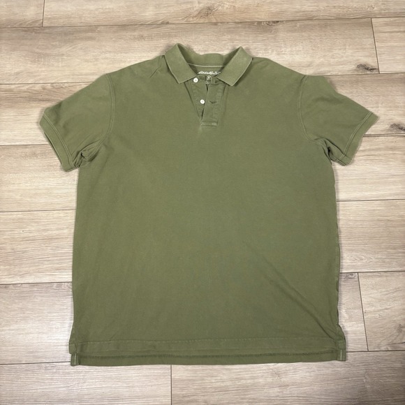 Eddie Bauer Other - Eddie Bauer Shirt Mens XL Tall Green‎ Short Sleeve Outdoor Classic Polo